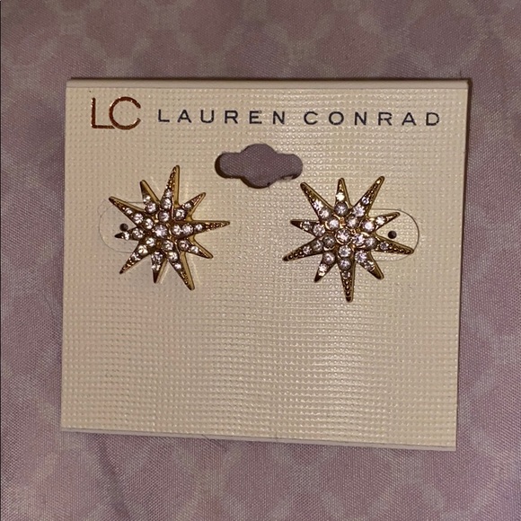 Gold and diamond earrings - Picture 1 of 2
